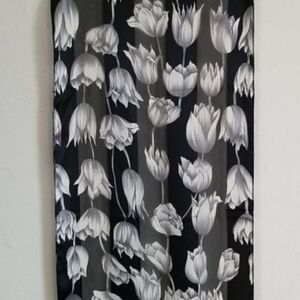 Vintage Floral Scarf